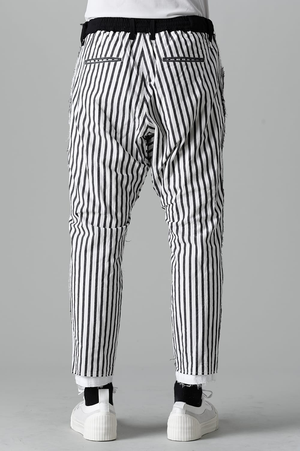 Striped Ankle Pants