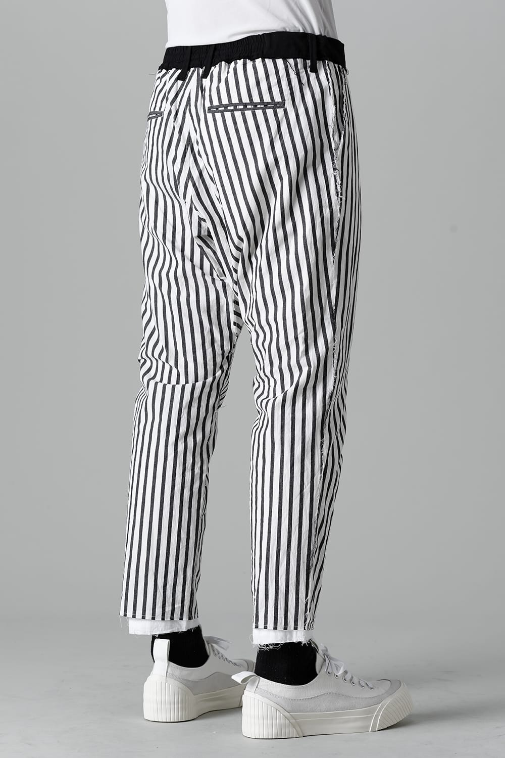 Striped Ankle Pants