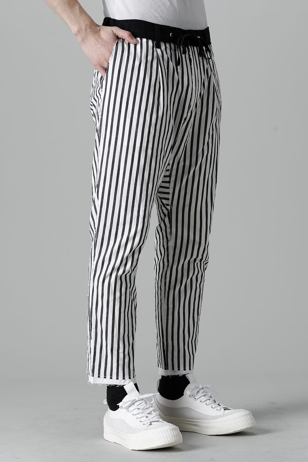 Striped Ankle Pants