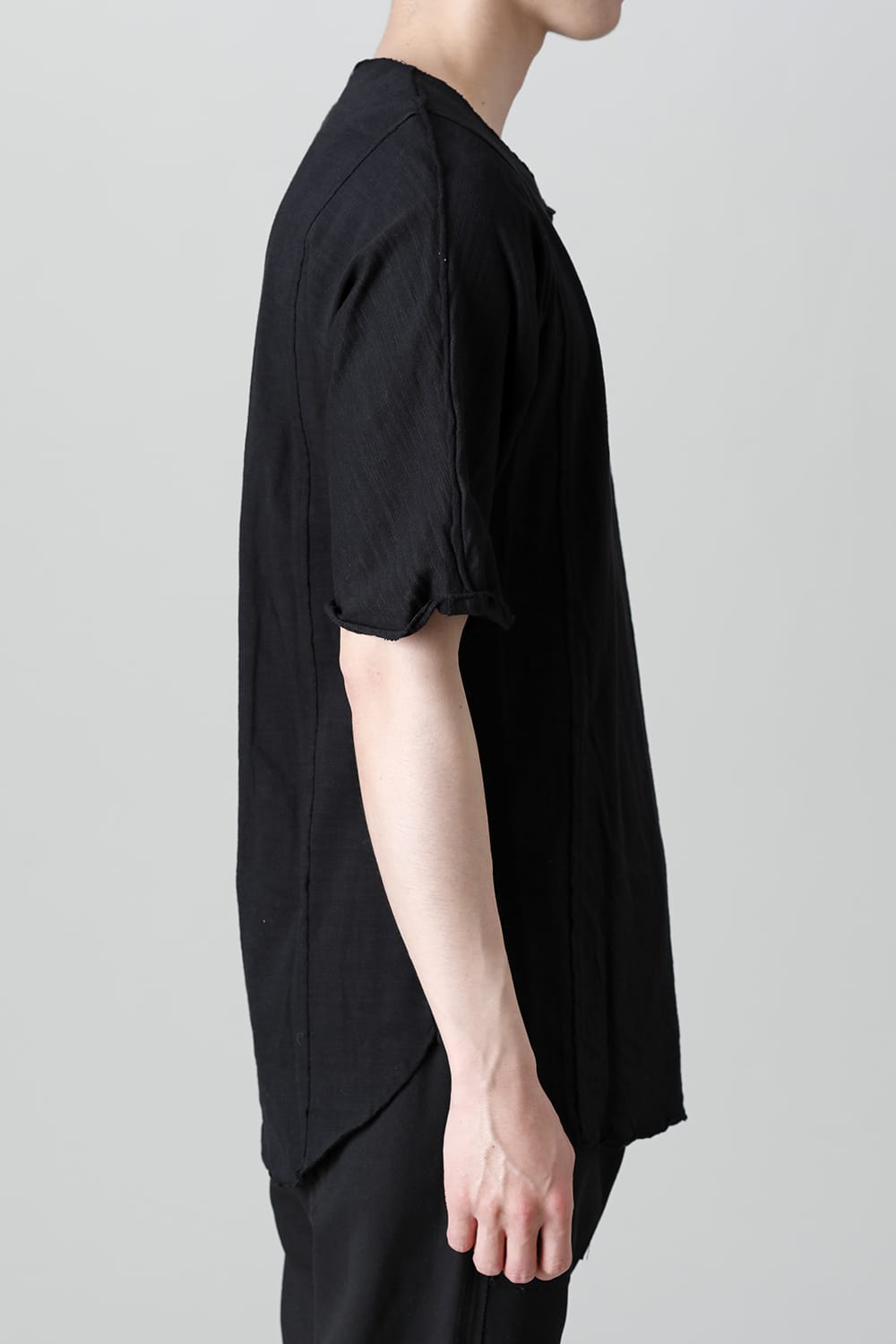 ラグラン カットソー ブラック