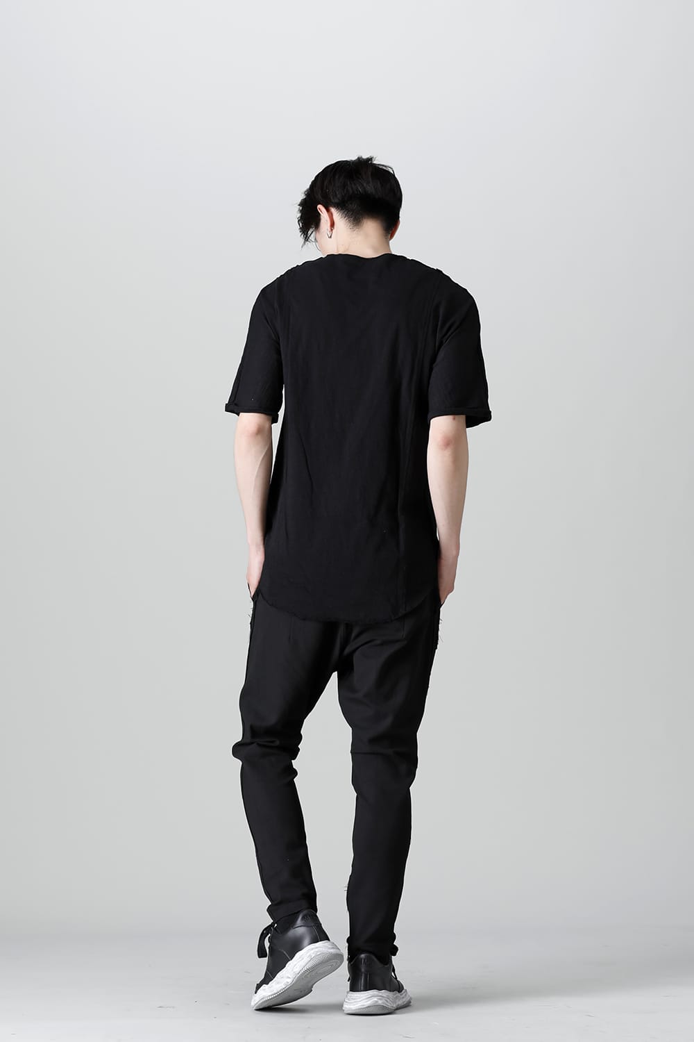 ラグラン カットソー ブラック