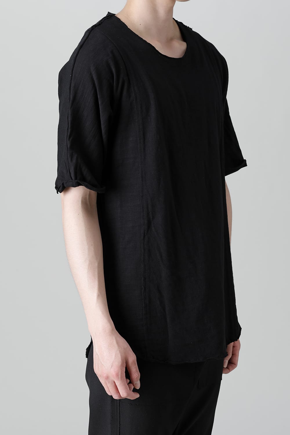 ラグラン カットソー ブラック