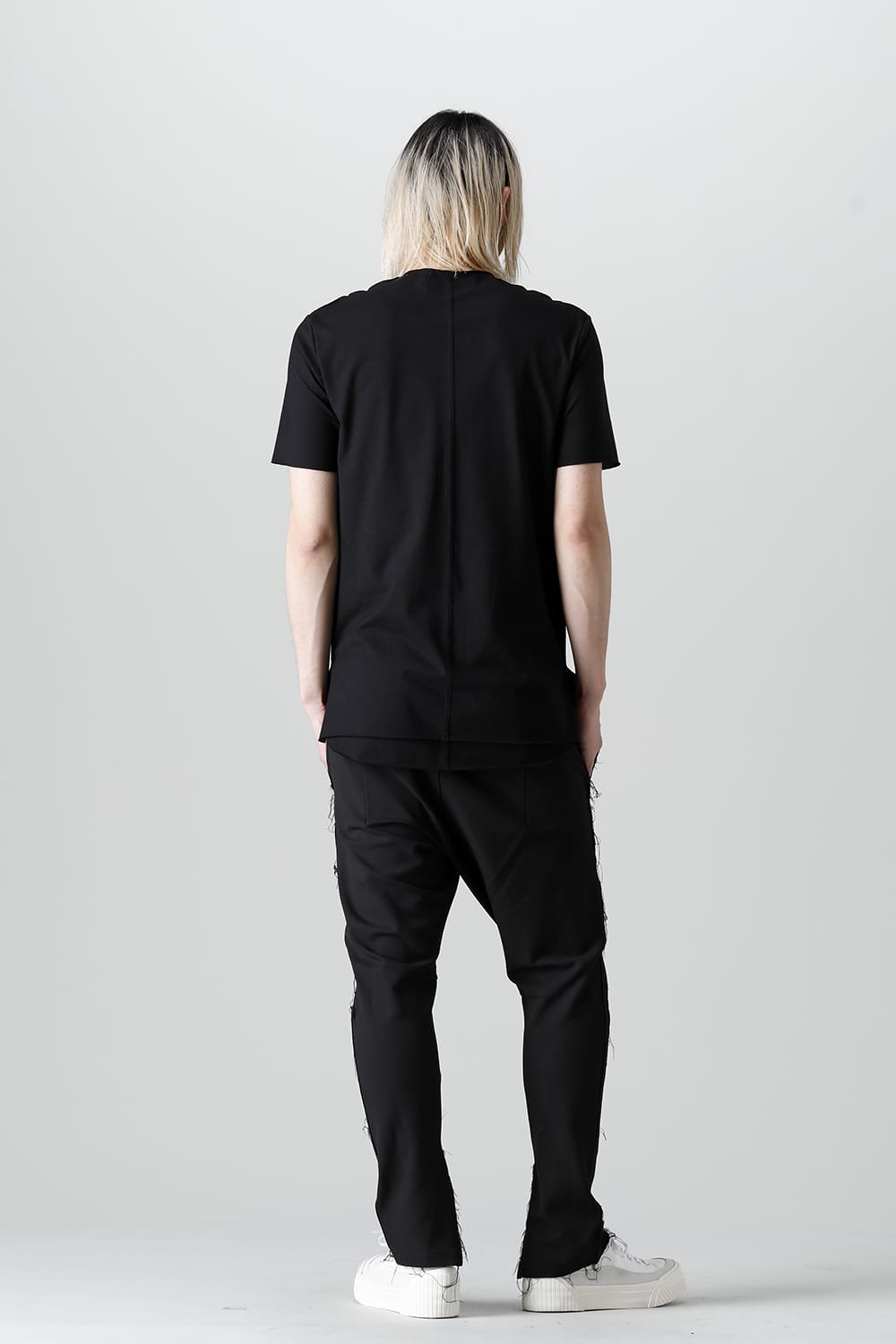 Layered Cutsew 1st(V-Neck) Black