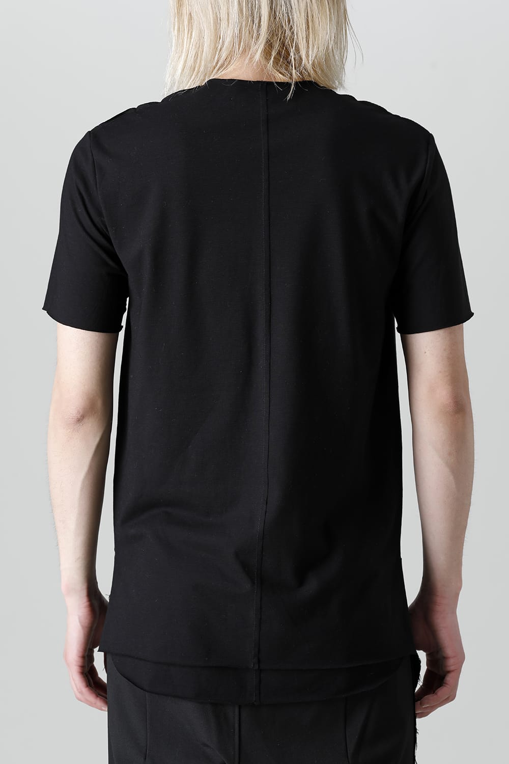 Layered Cutsew 1st(V-Neck) Black
