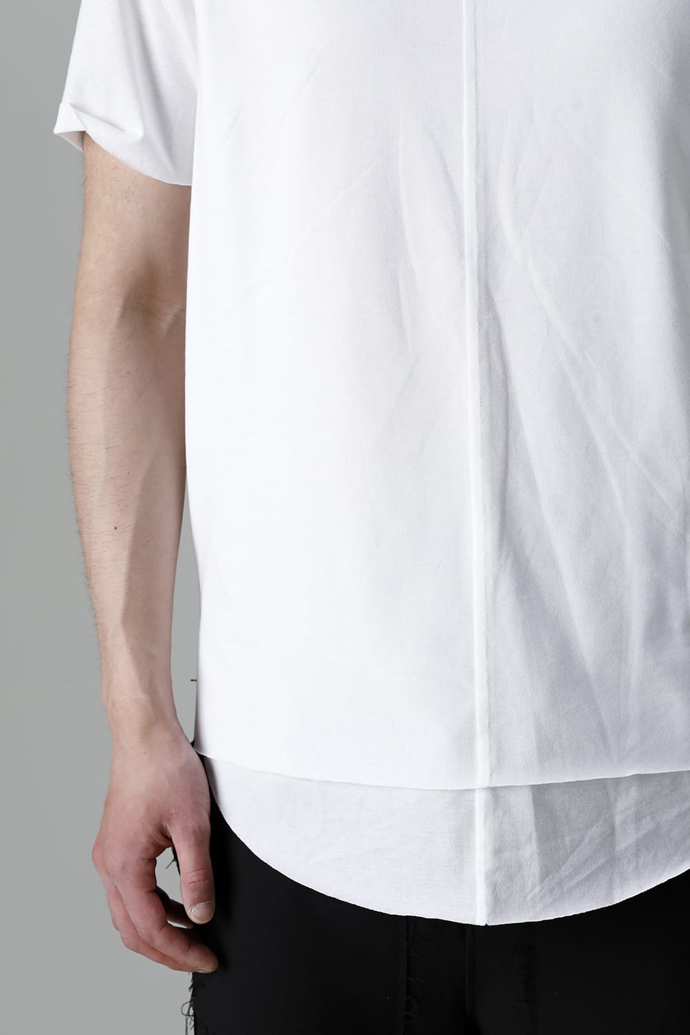 Layered Cutsew 1st(V-Neck) White