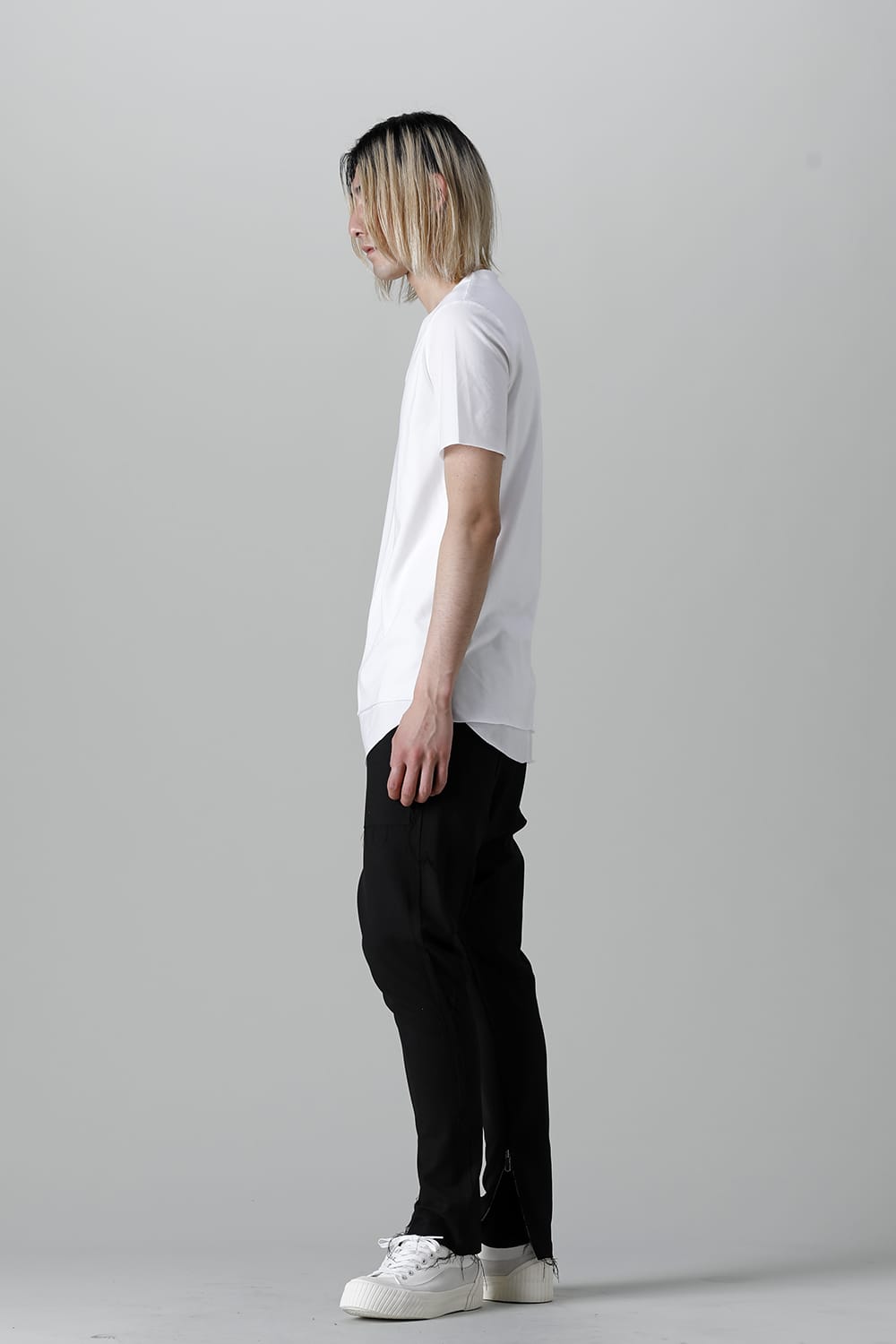 Layered Cutsew 1st(V-Neck) White