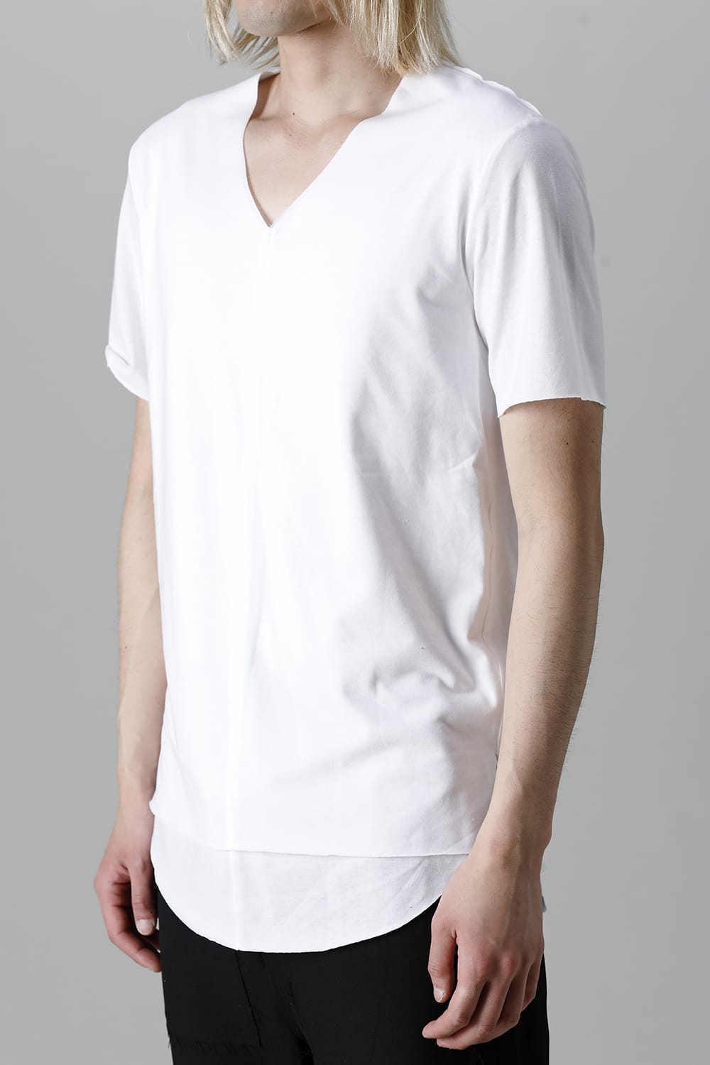 Layered Cutsew 1st(V-Neck) White