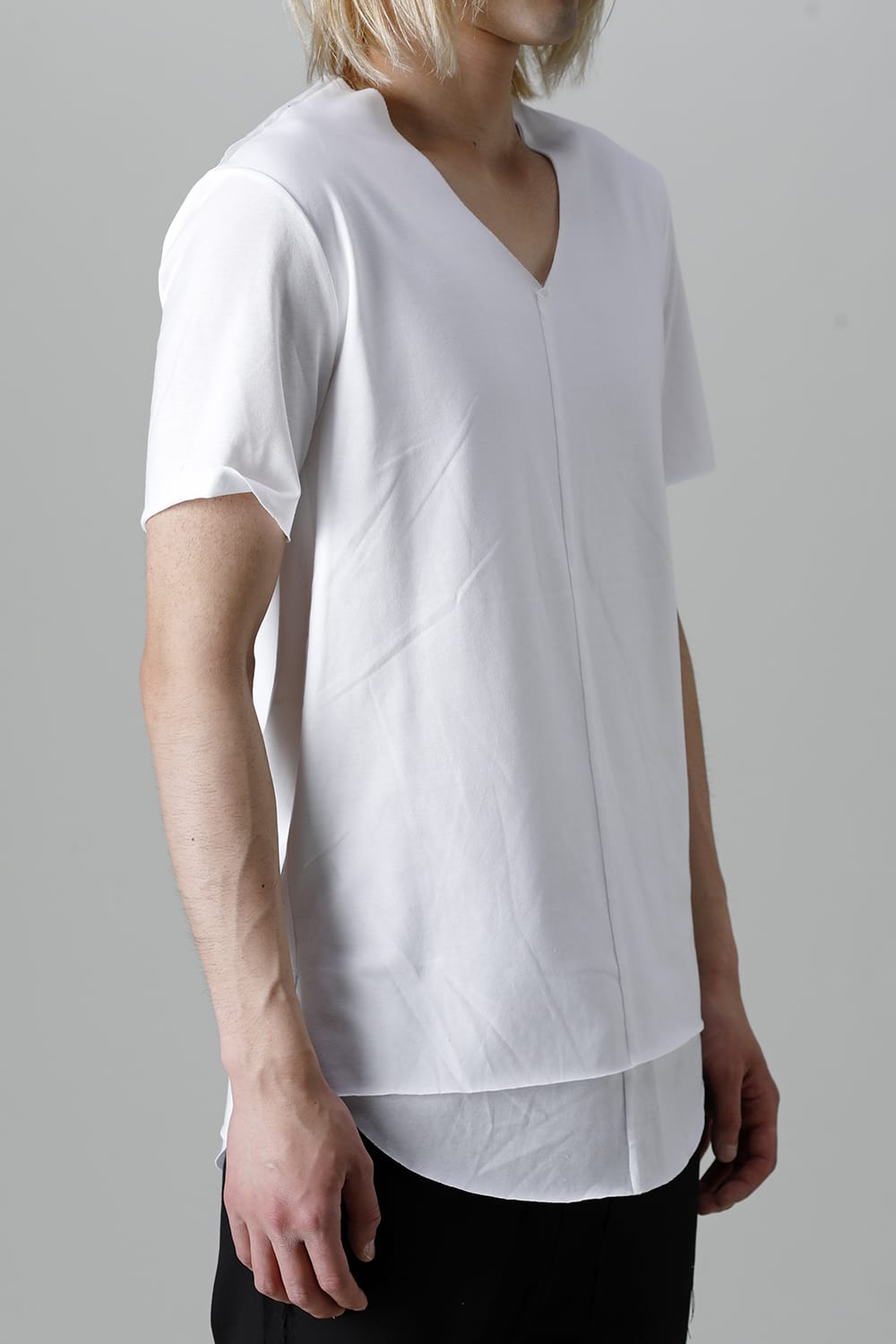 Layered Cutsew 1st(V-Neck) White