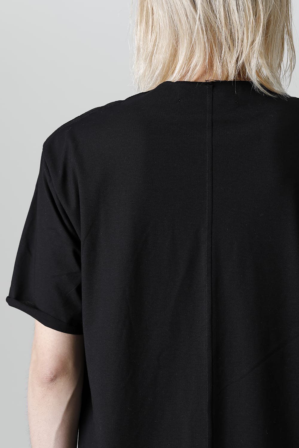 Layered Cutsew 6th(V-Neck Oversize) Black