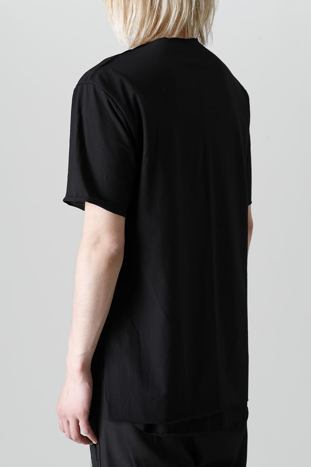 Layered Cutsew 6th(V-Neck Oversize) Black