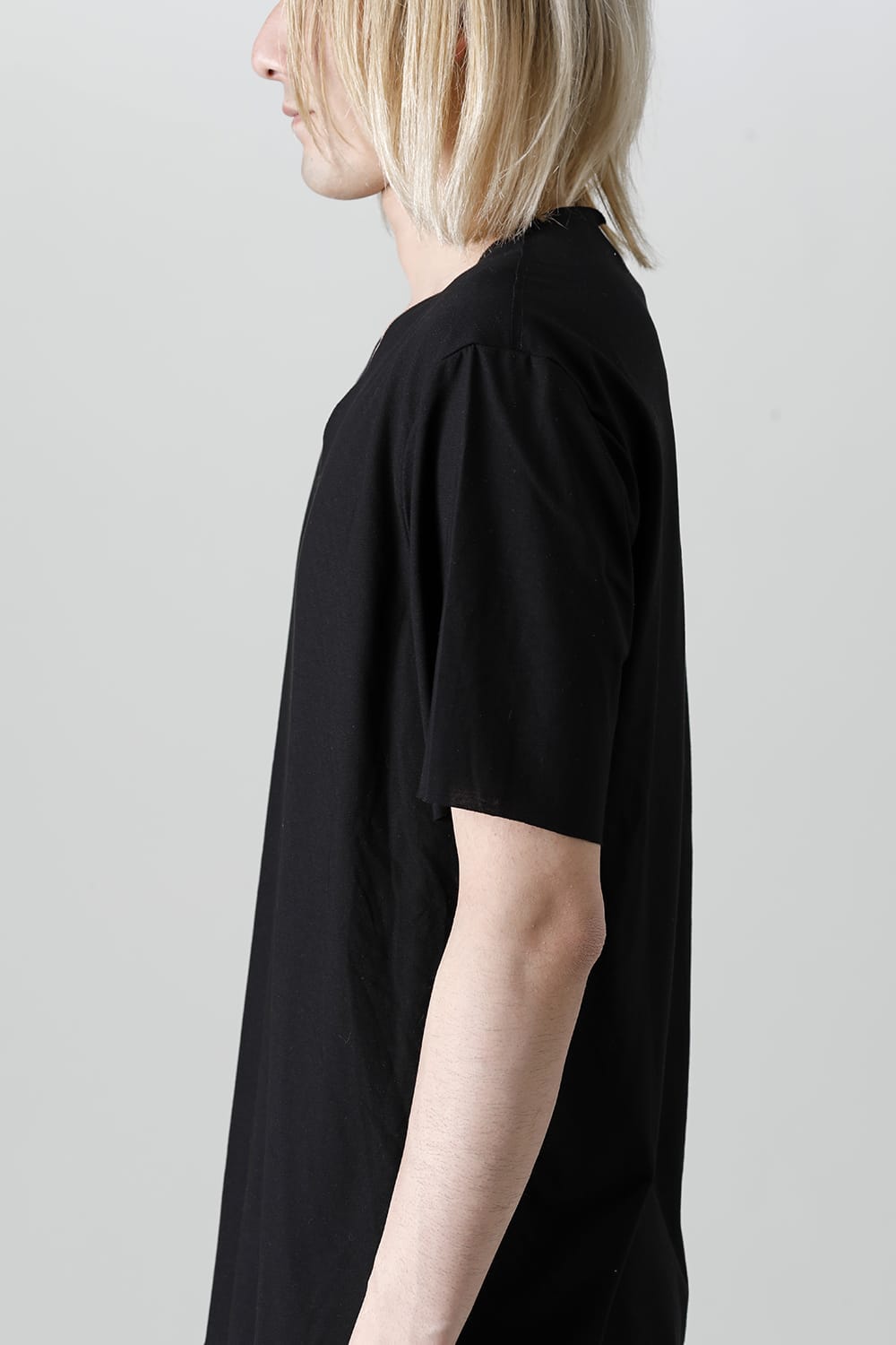 Layered Cutsew 6th(V-Neck Oversize) Black/White