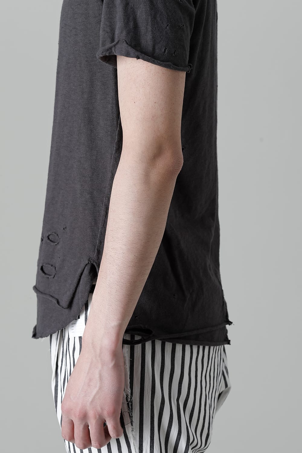 レイヤード カットソー 5th Cネック ブロークン スレート