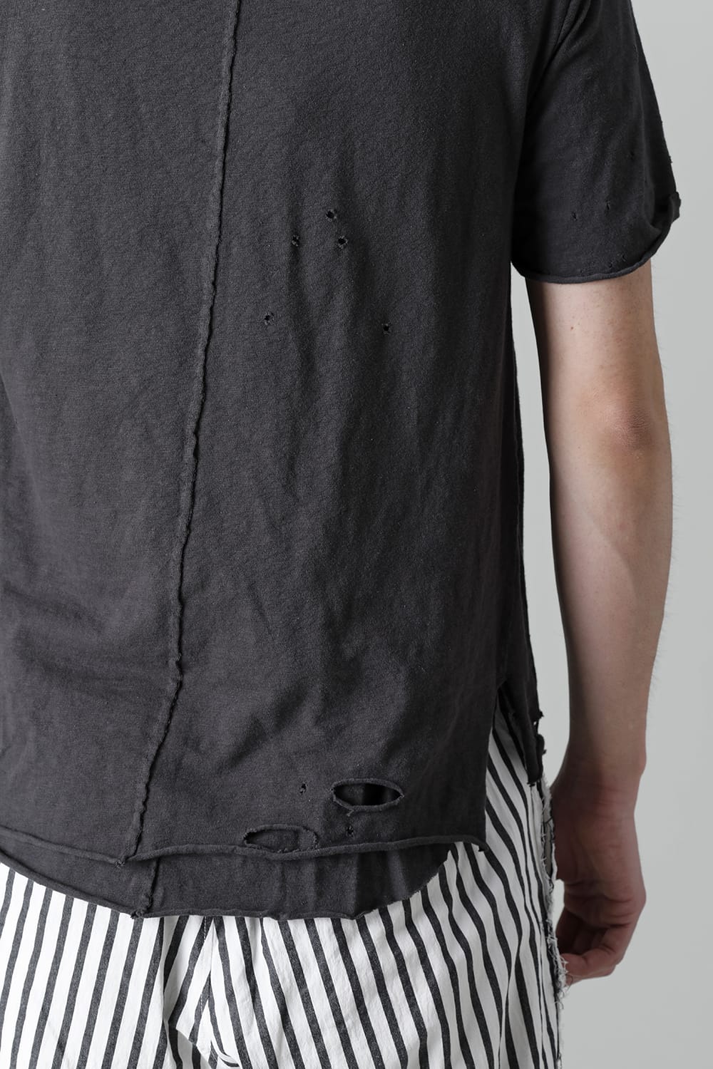 レイヤード カットソー 5th Cネック ブロークン スレート