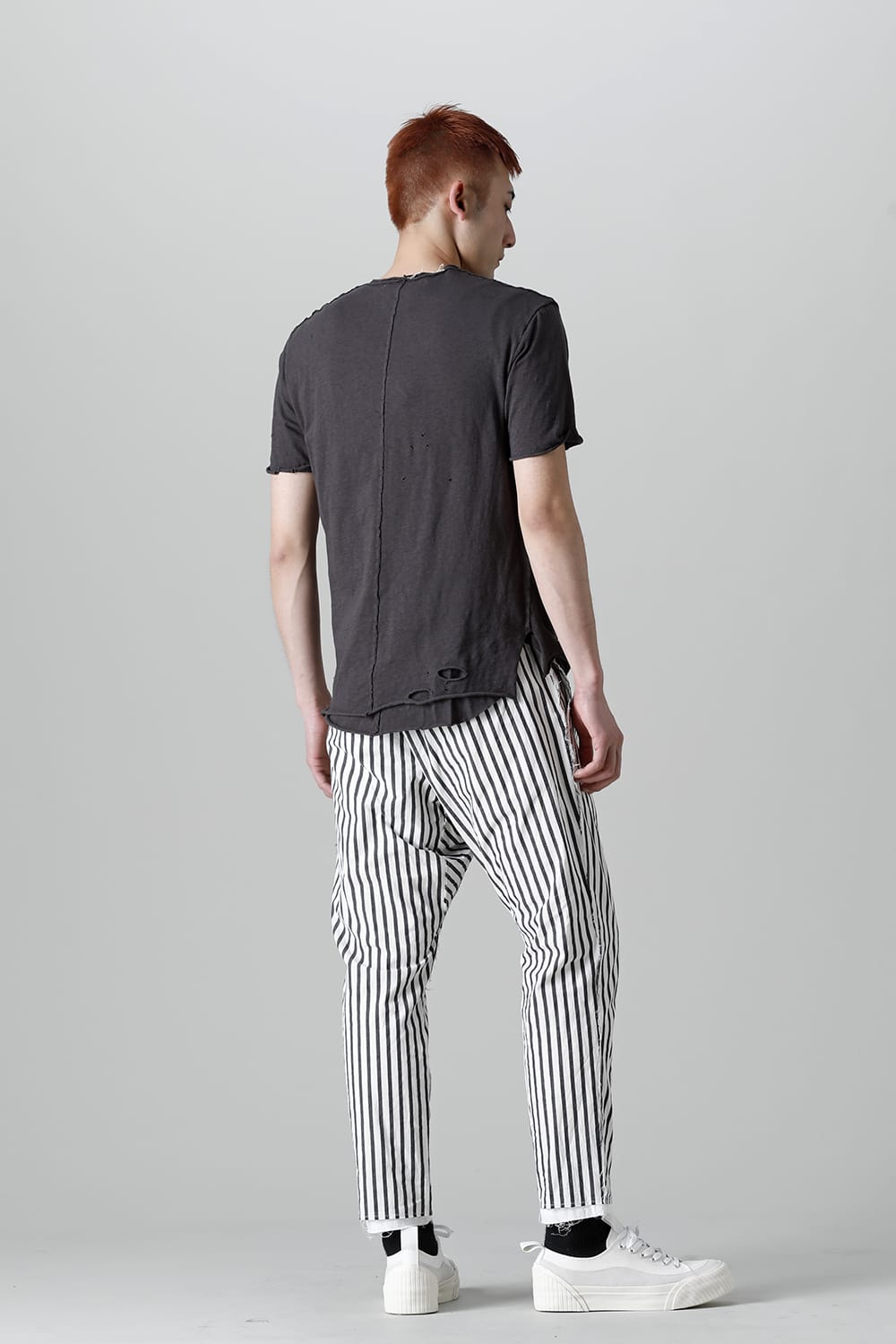 レイヤード カットソー 5th Cネック ブロークン スレート