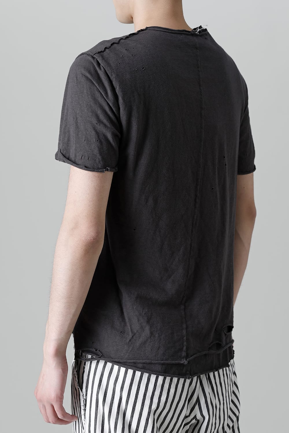 レイヤード カットソー 5th Cネック ブロークン スレート