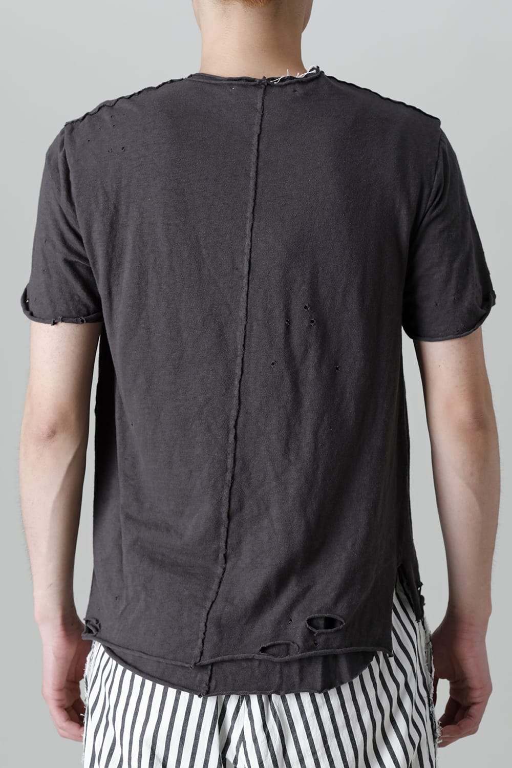 レイヤード カットソー 5th Cネック ブロークン スレート