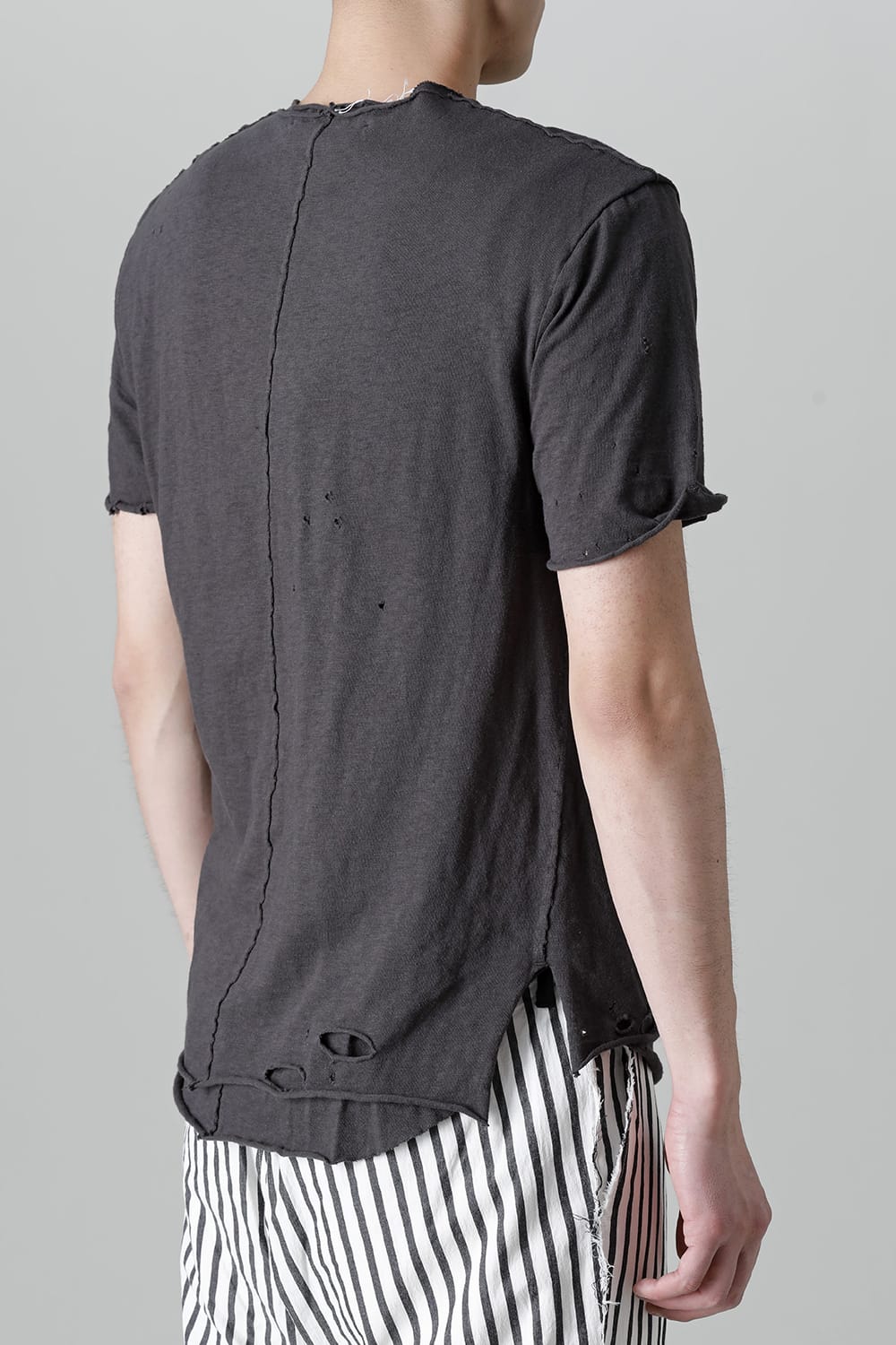 レイヤード カットソー 5th Cネック ブロークン スレート