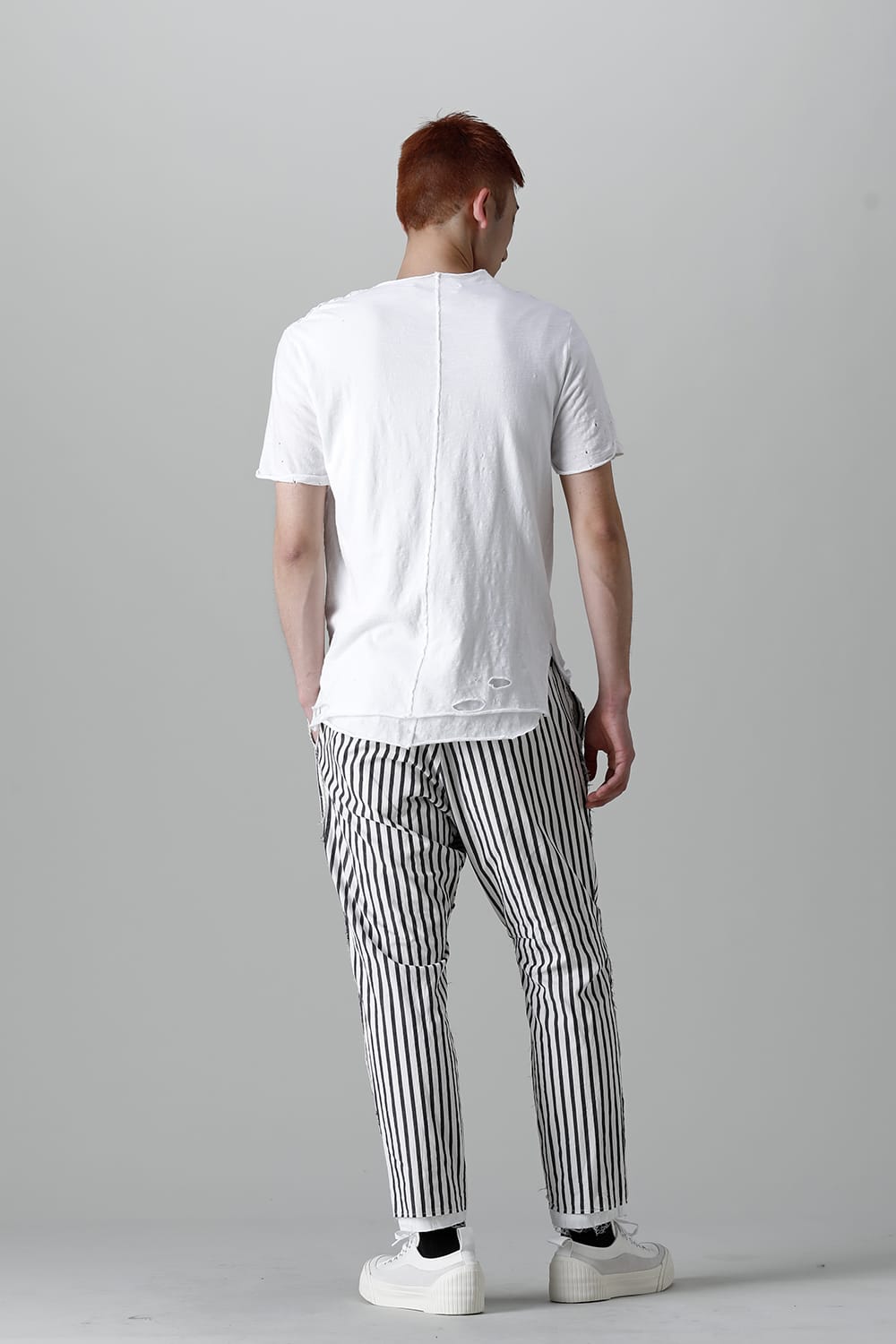 Layered Cutsew 5th C-Neck Broken White