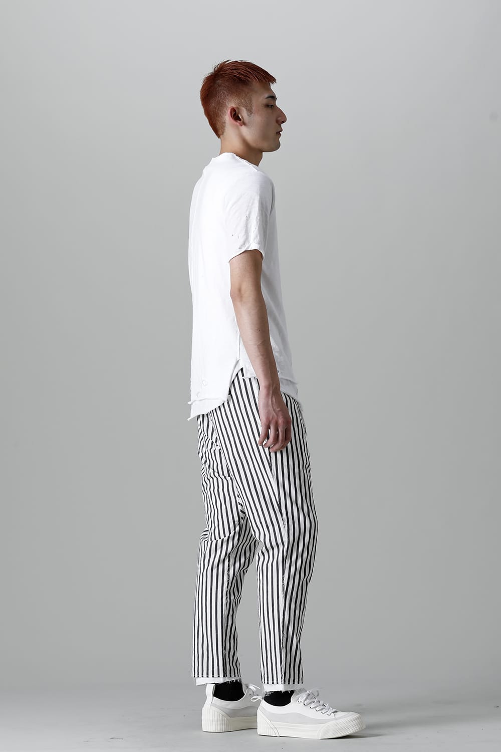 Layered Cutsew 5th C-Neck Broken White