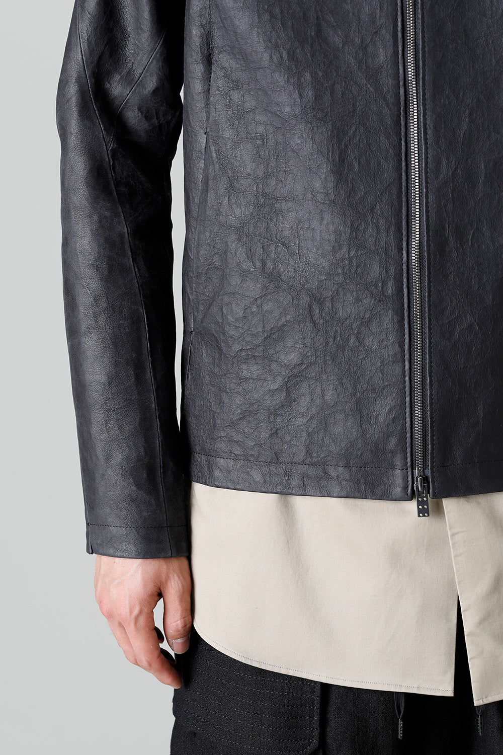 Leather jacket Dyneema leather