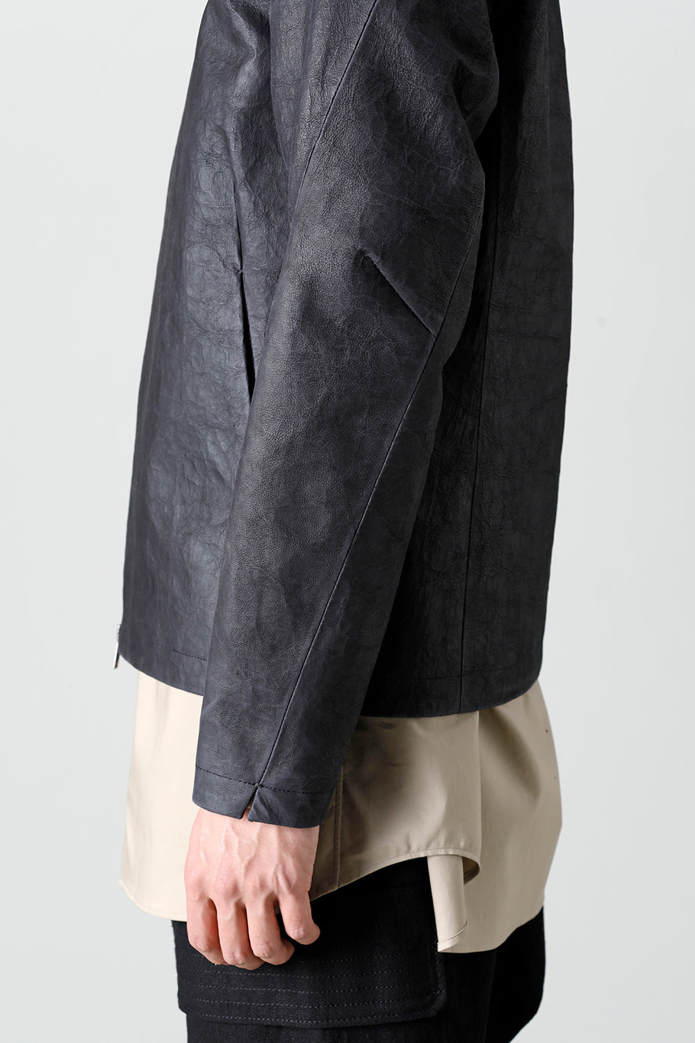 Leather jacket Dyneema leather