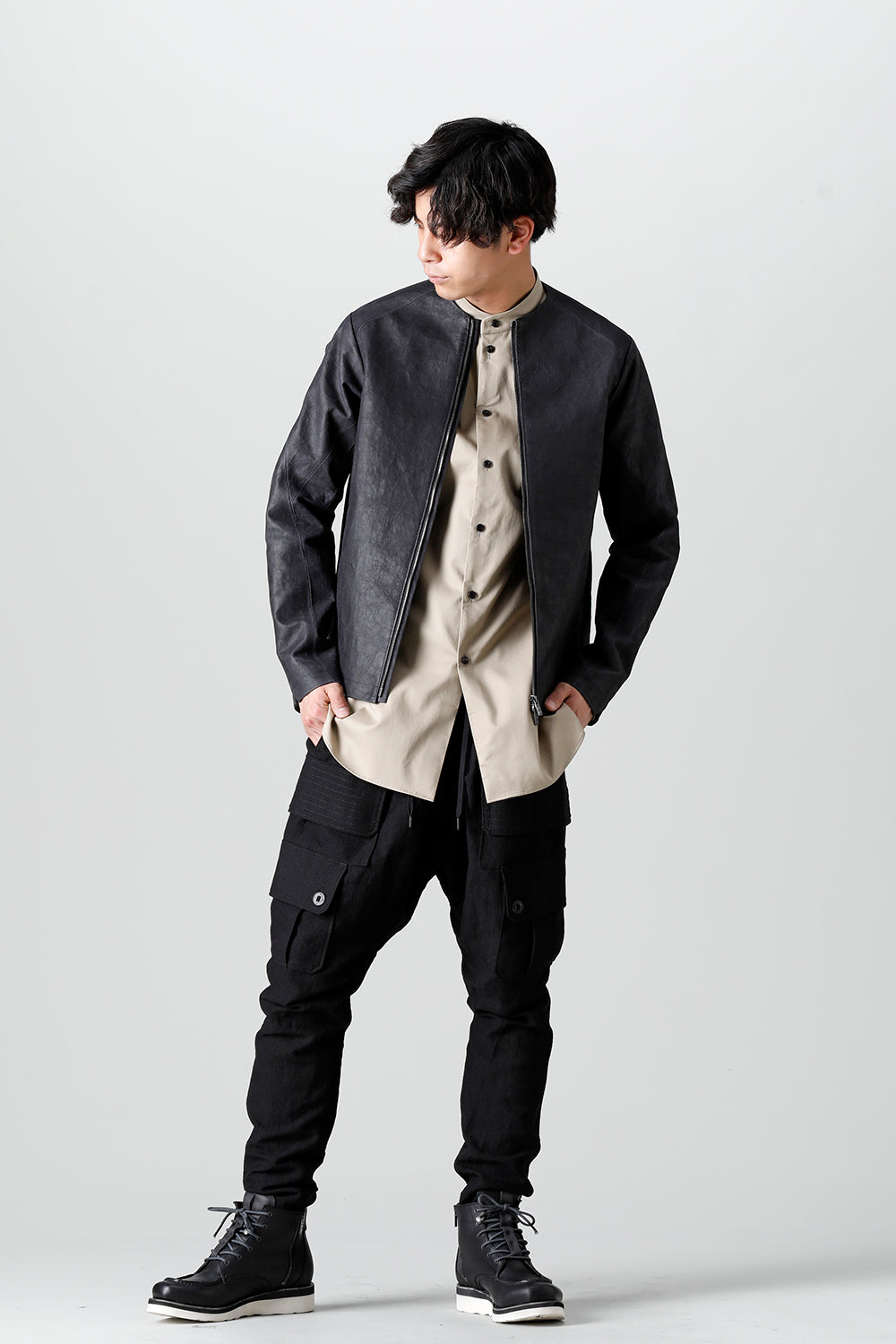 Leather jacket Dyneema leather