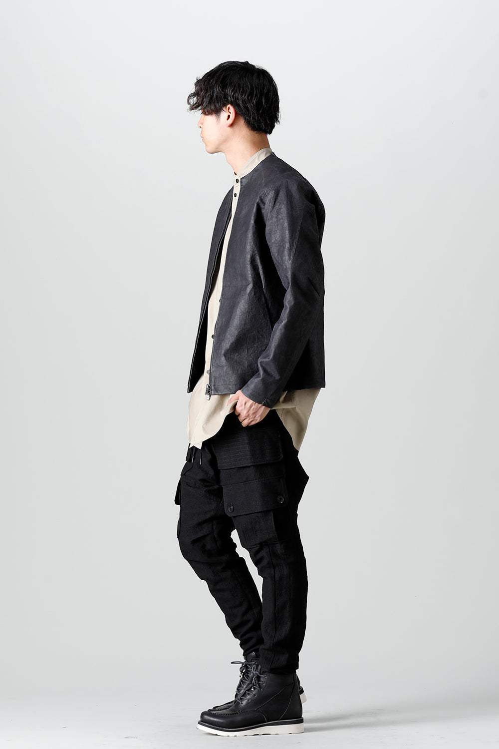 Leather jacket Dyneema leather