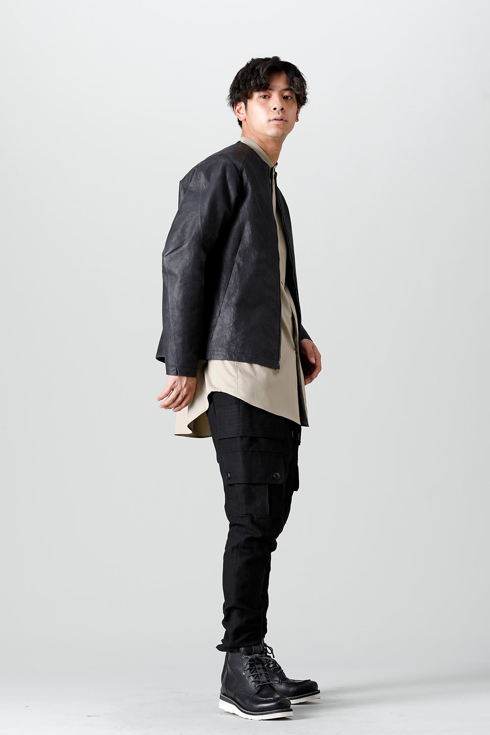 Leather jacket Dyneema leather