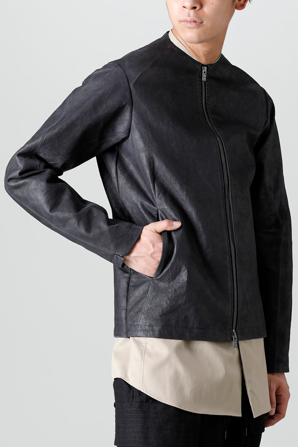 Leather jacket Dyneema leather