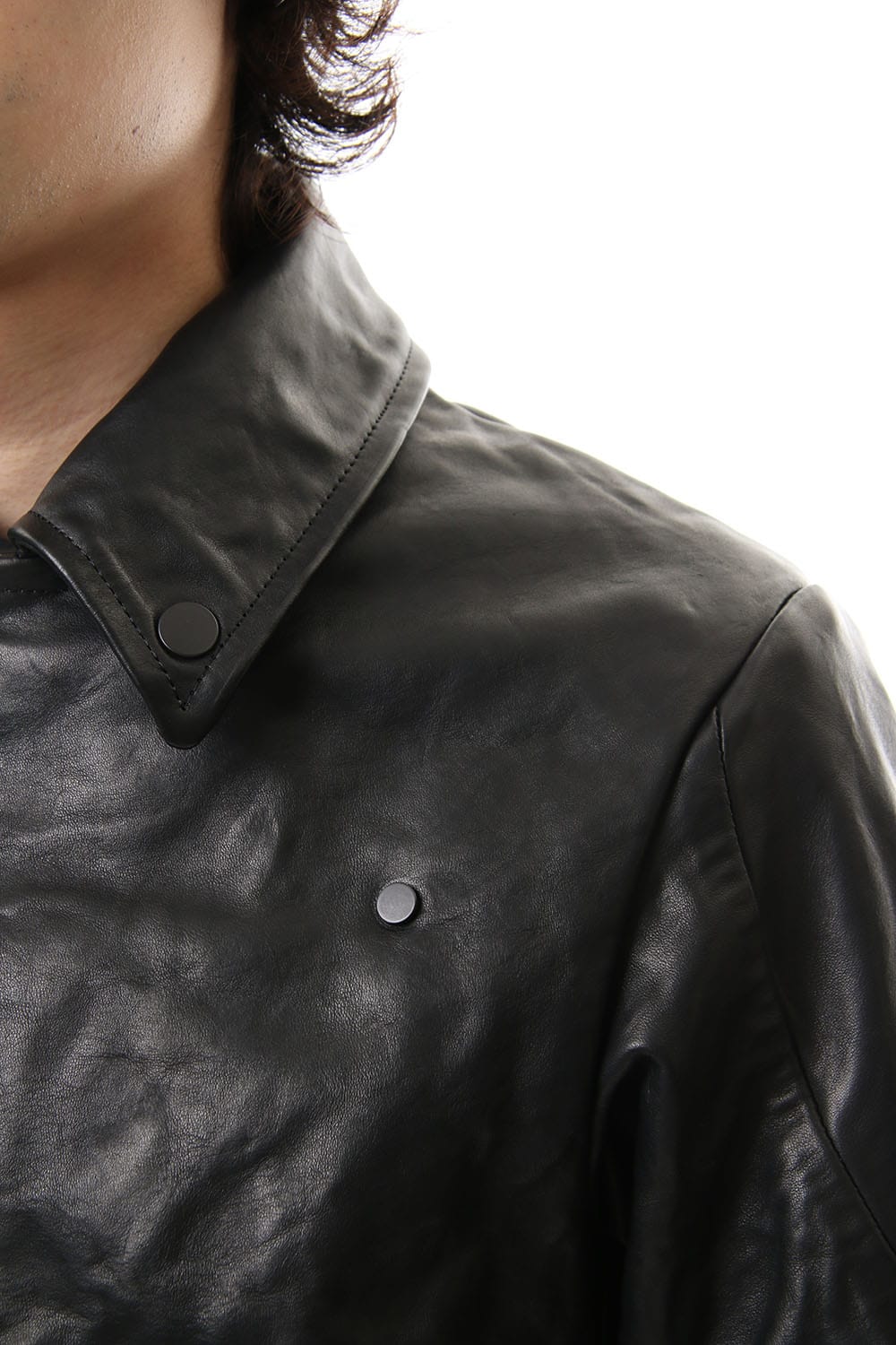 Guidi Horse Leather Double Riders Jacket