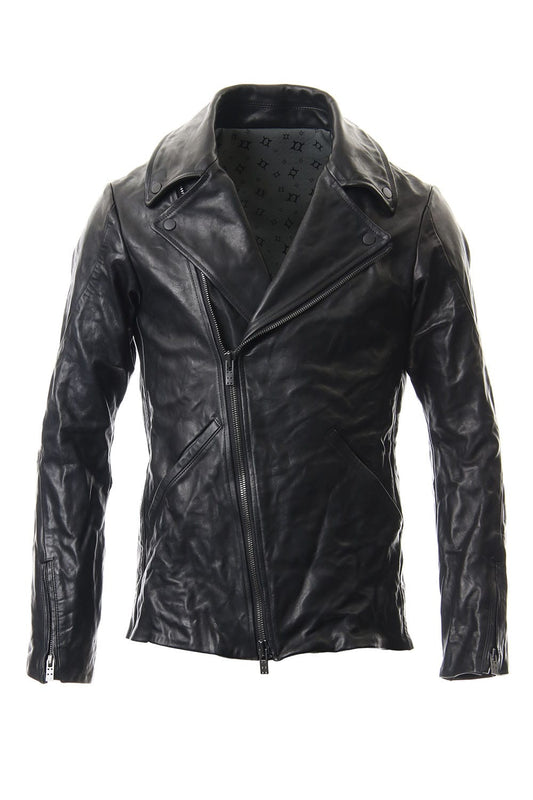 Guidi Horse Leather Double Riders Jacket