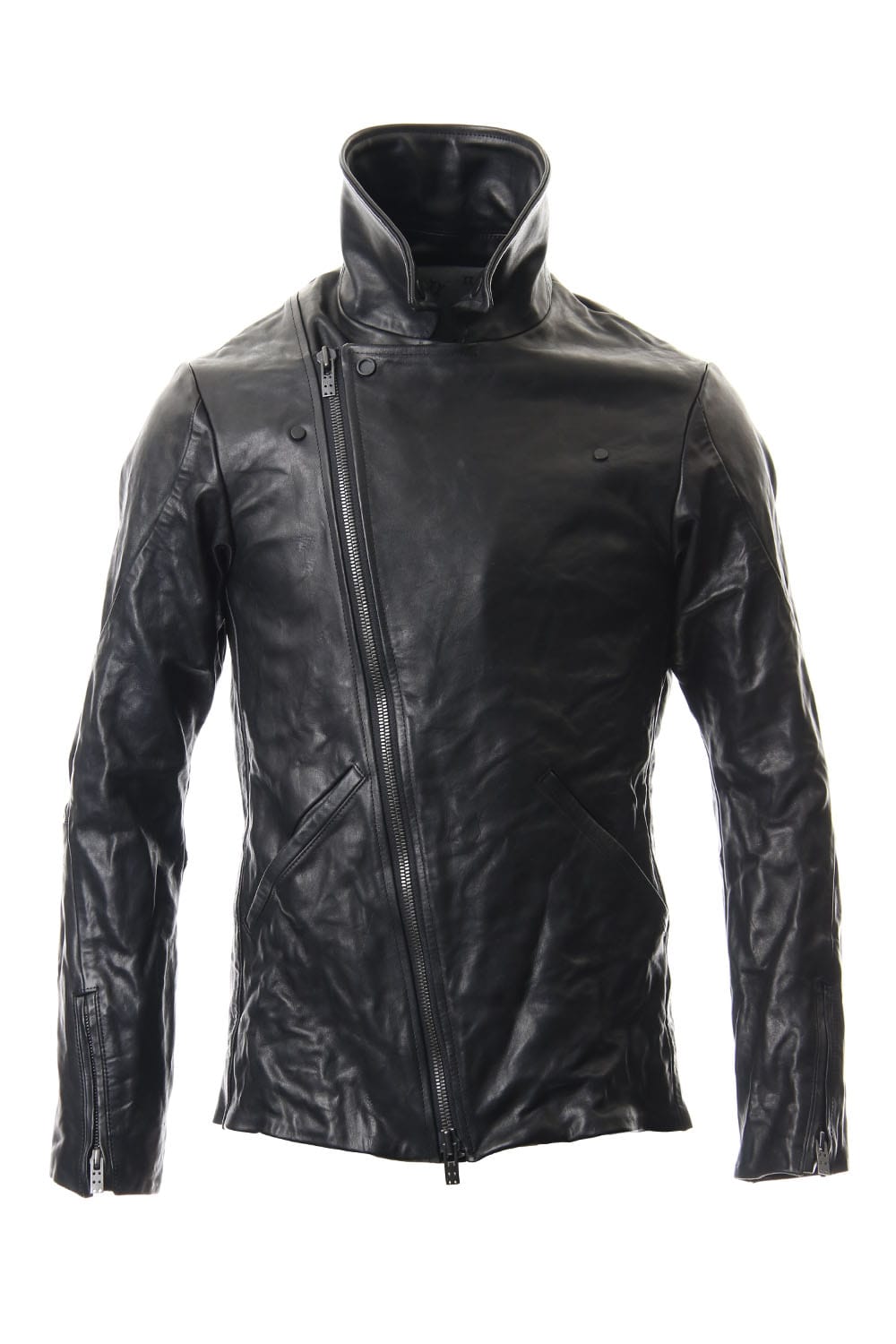 Guidi Horse Leather Double Riders Jacket