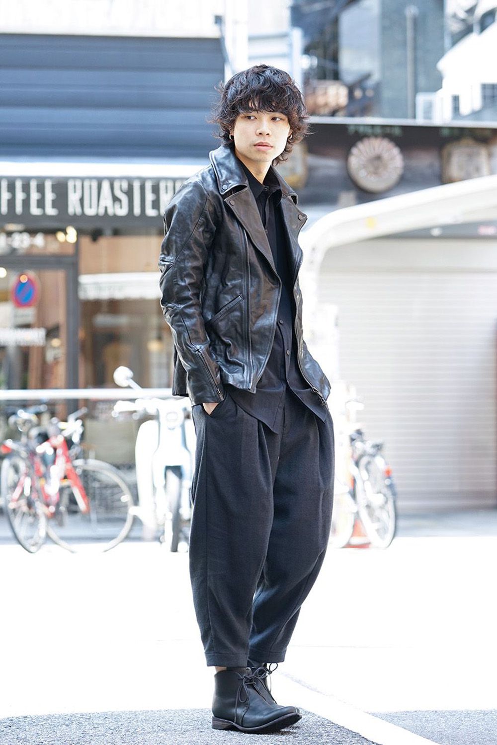 Guidi Horse Leather Double Riders Jacket