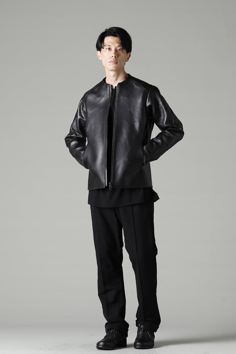 Leather Jacket GUIDI Baby Buffalo