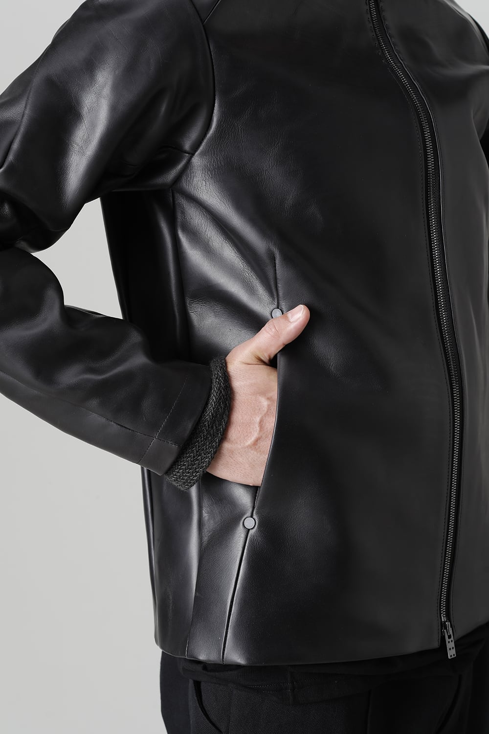 Leather Jacket GUIDI Baby Buffalo