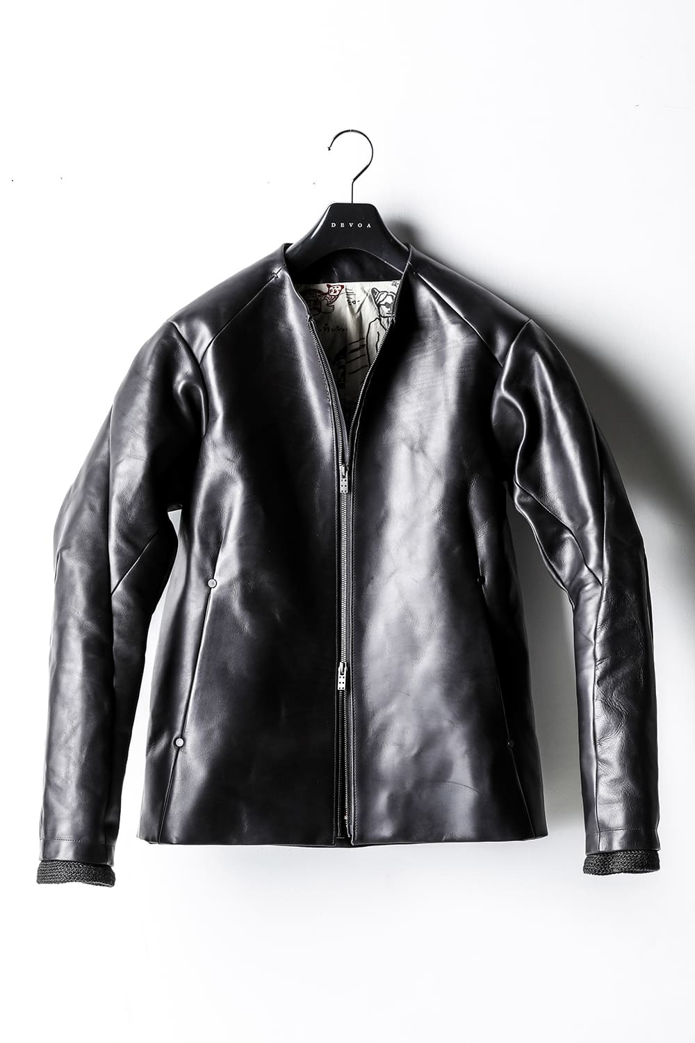 Leather Jacket GUIDI Baby Buffalo