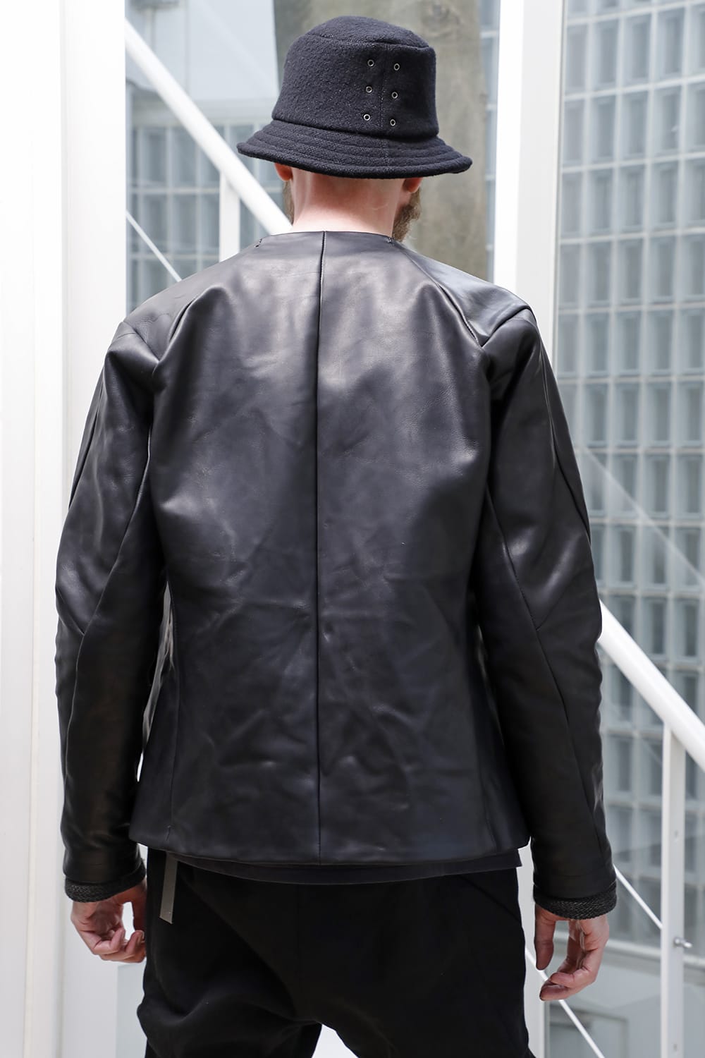 Leather Jacket GUIDI Baby Buffalo