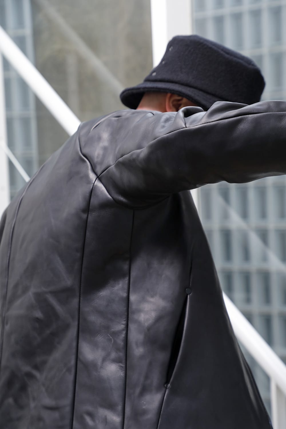 Leather Jacket GUIDI Baby Buffalo