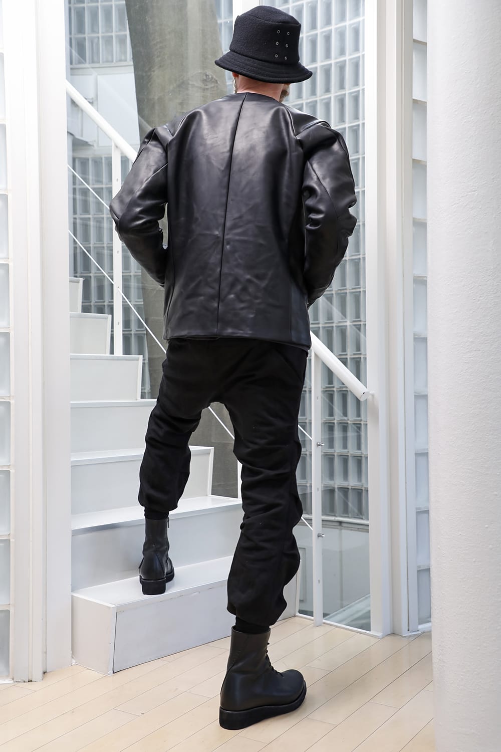 Leather Jacket GUIDI Baby Buffalo