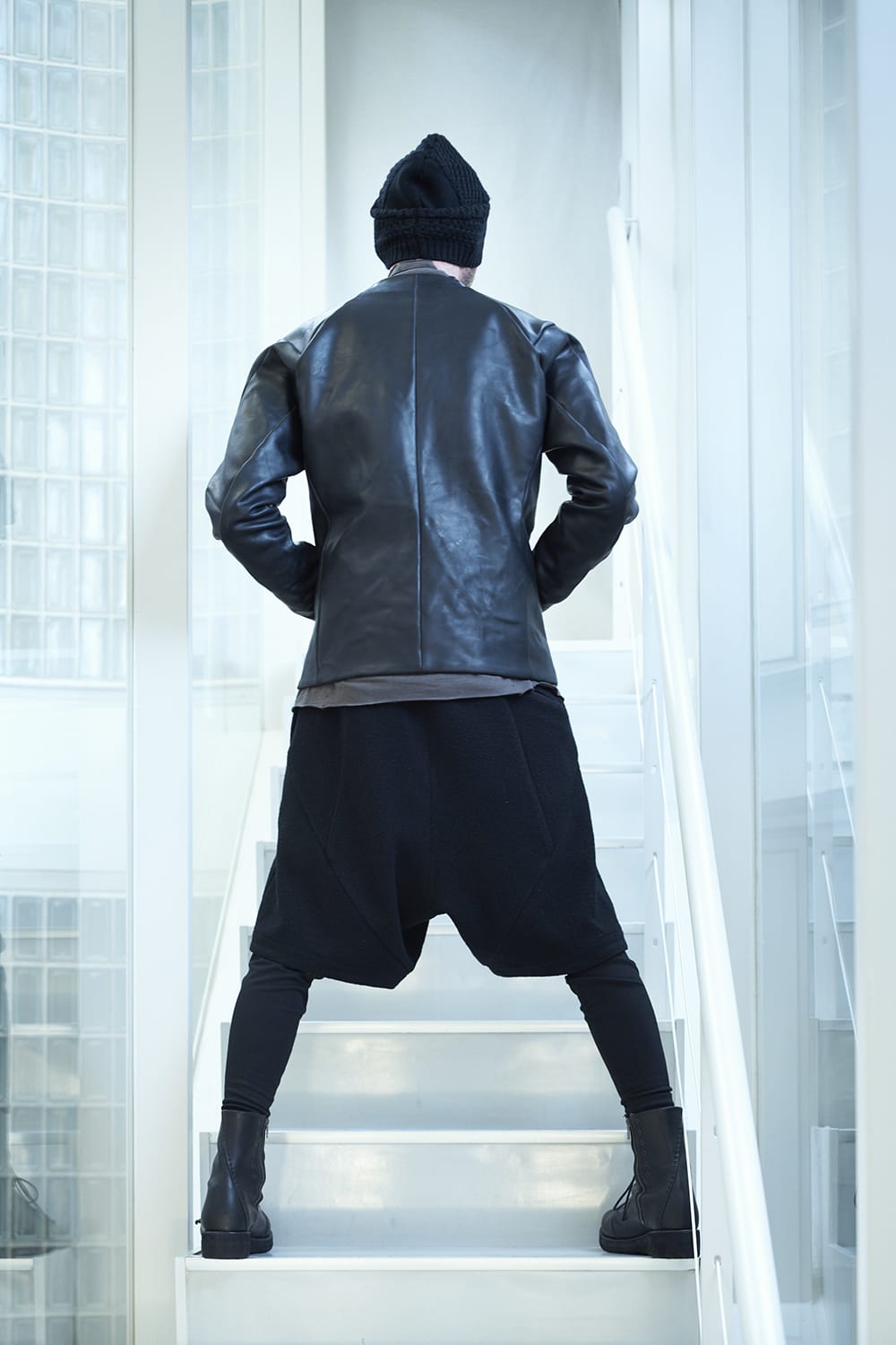 Leather Jacket GUIDI Baby Buffalo