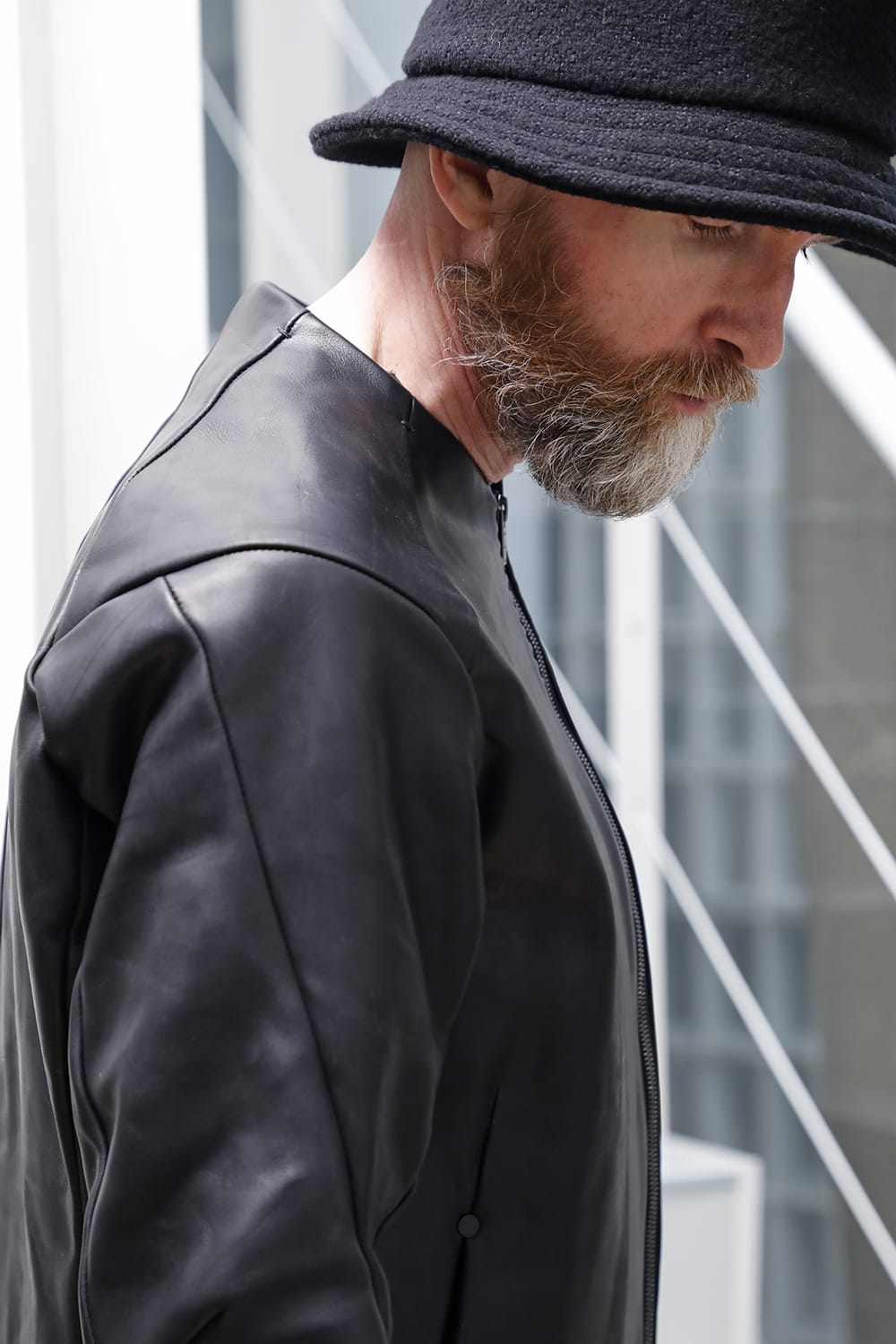 Leather Jacket GUIDI Baby Buffalo