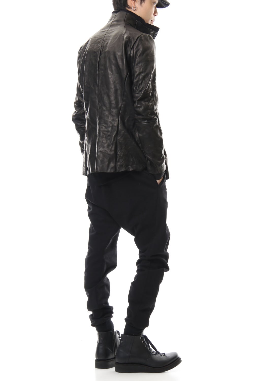 Leather jacket cow leather - Black