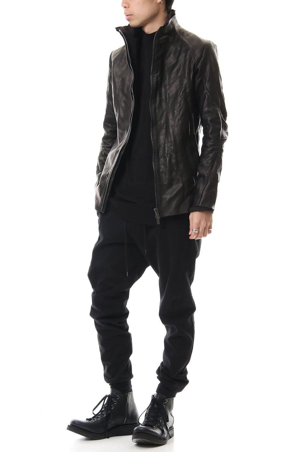 Easy pants Cotton jersey Black