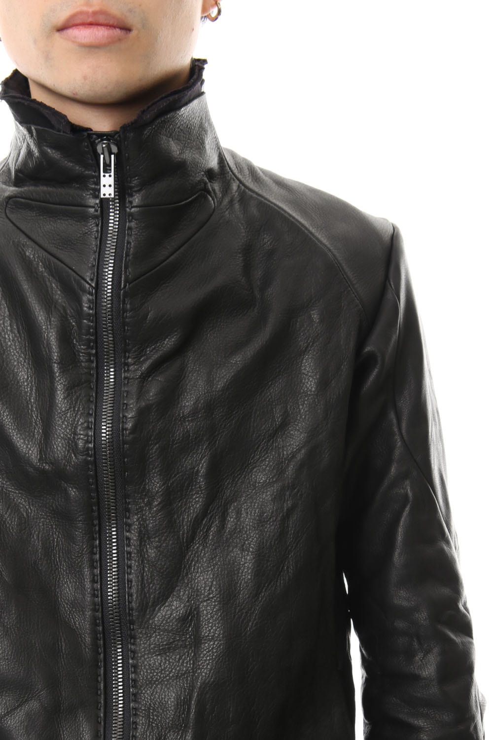 Leather jacket cow leather - Black