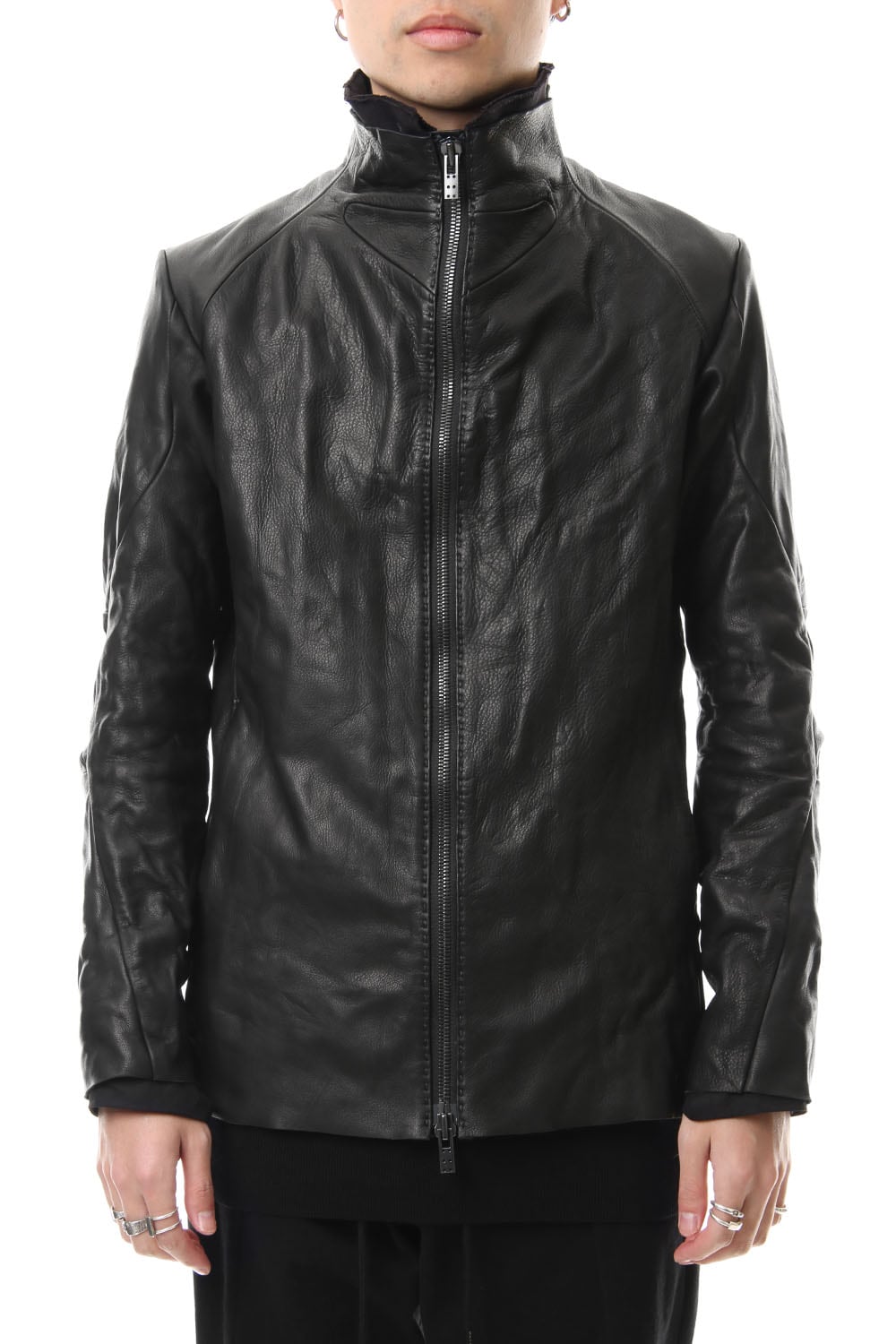Leather jacket cow leather - Black