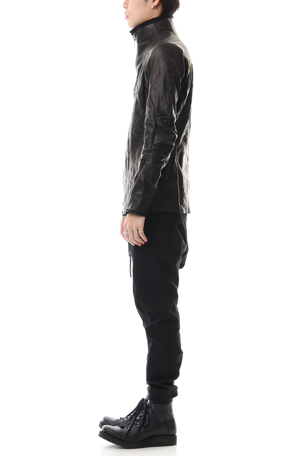 Leather jacket cow leather - Black