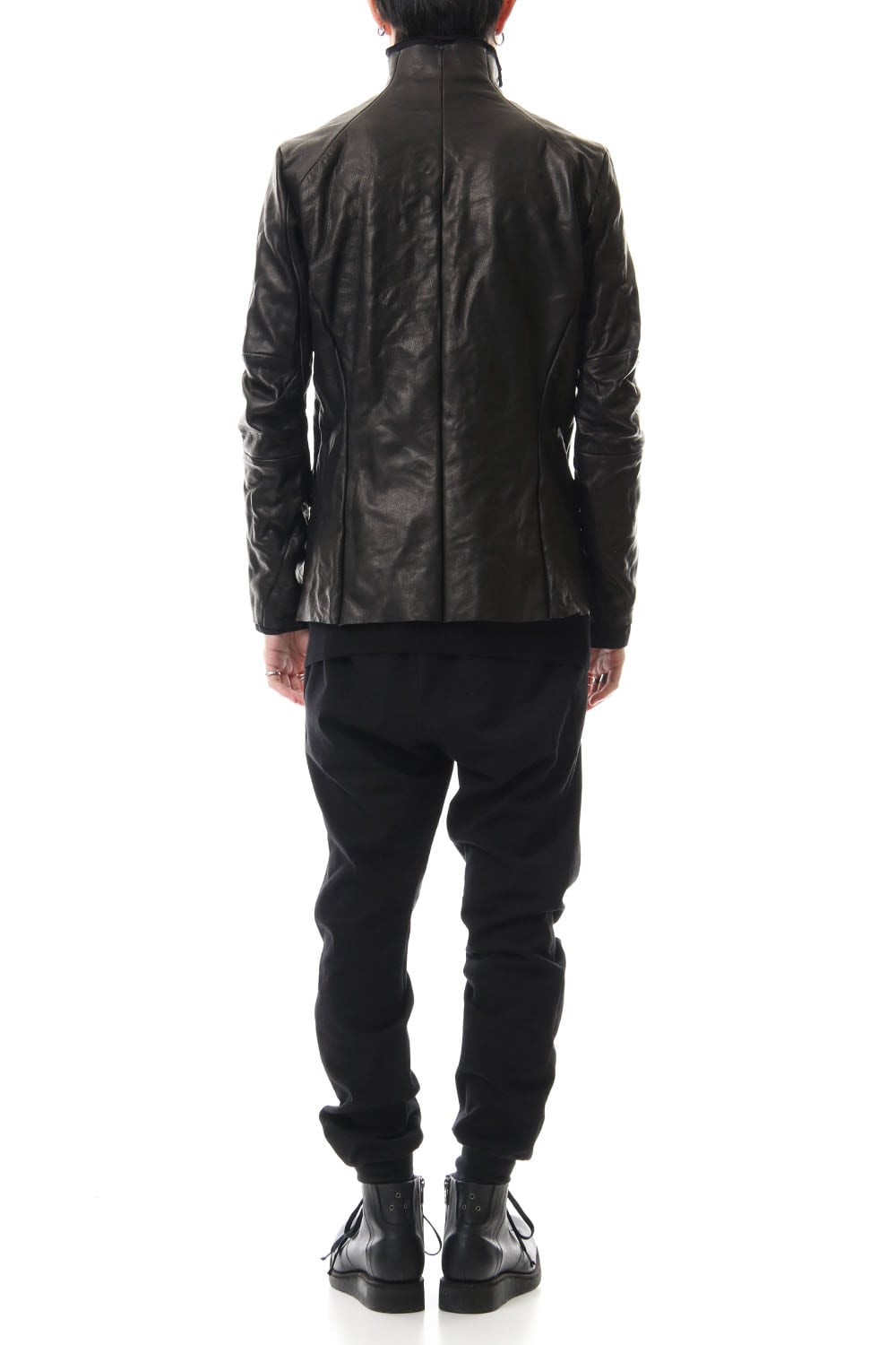 Leather jacket cow leather - Black