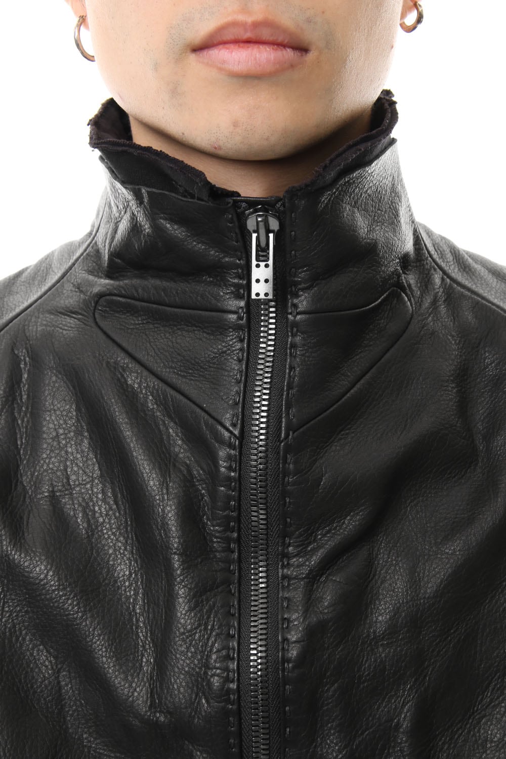 Leather jacket cow leather - Black