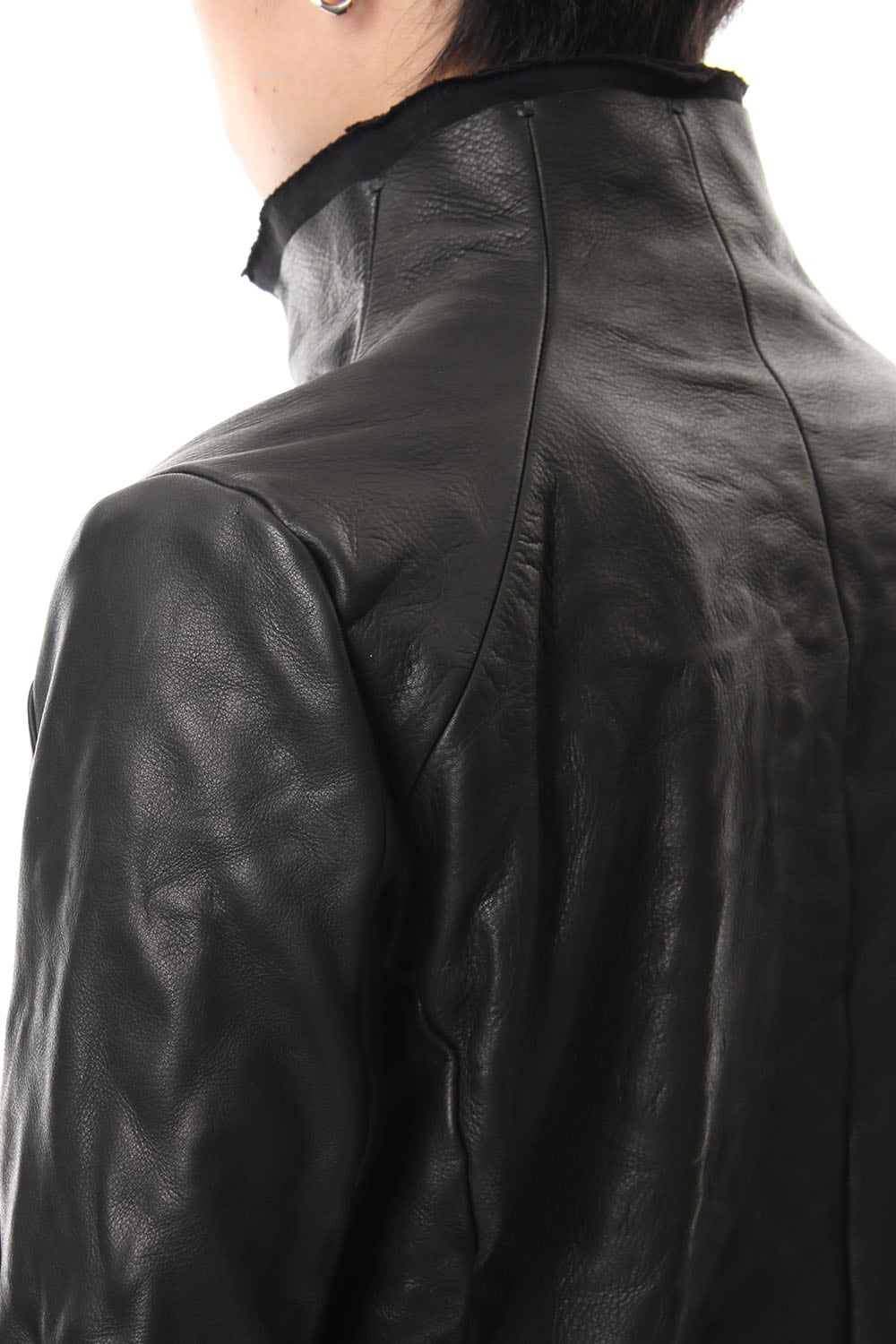 Leather jacket cow leather - Black