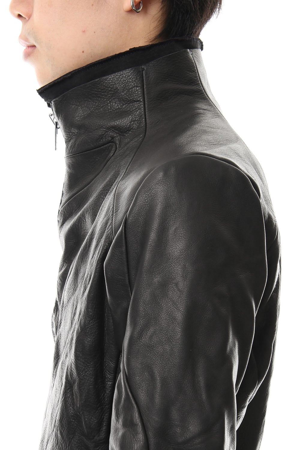 Leather jacket cow leather - Black